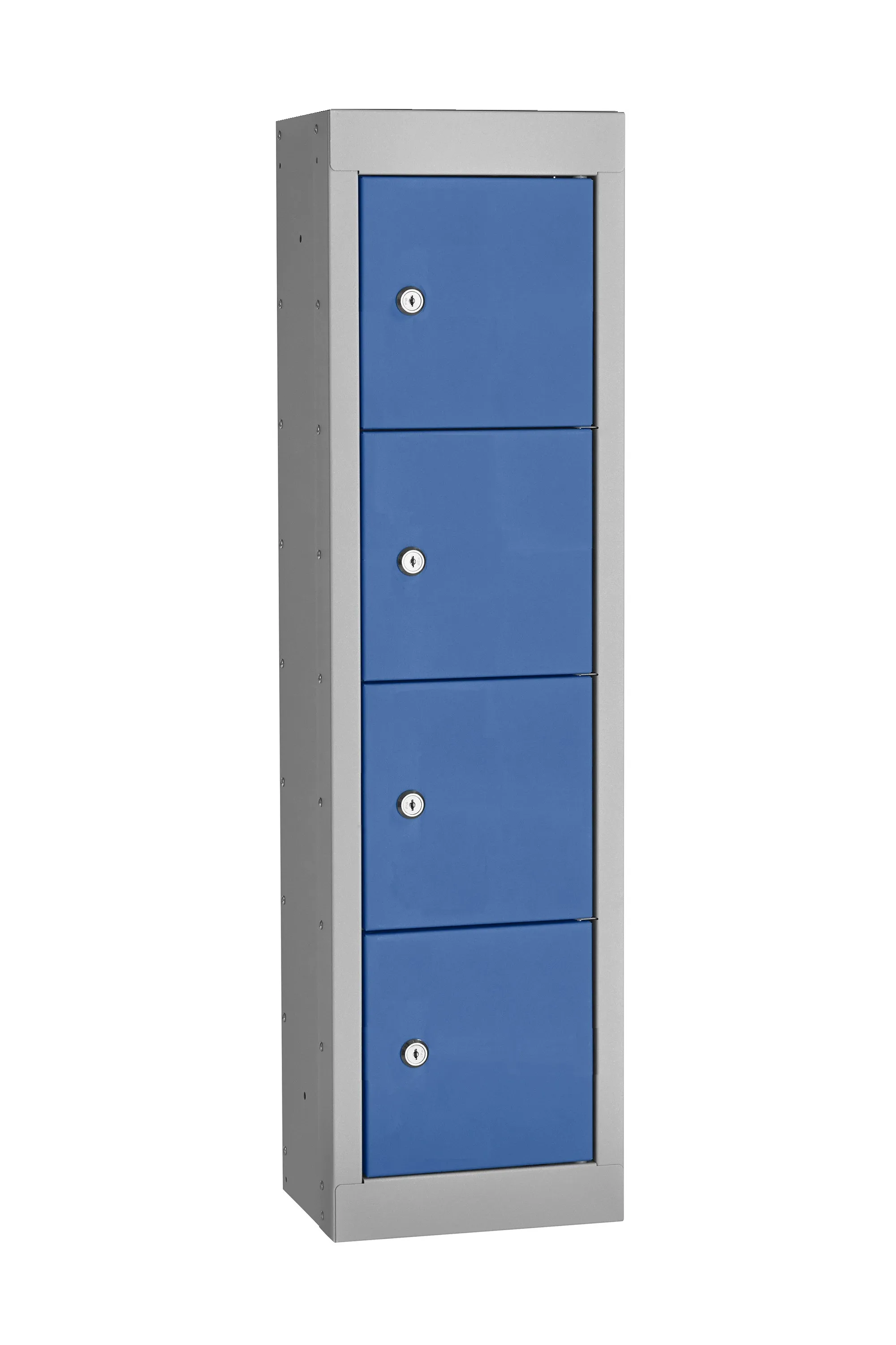 Probe 4 Door 4 Compartments Mobile Phone Wall Mounted Storage Locker